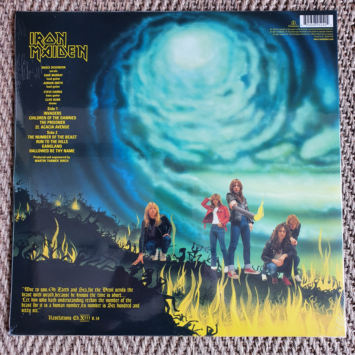 洋楽 IRON MAIDEN The Number of the Beast LP IRON MAIDEN The Number Of The Beast LP | eBay