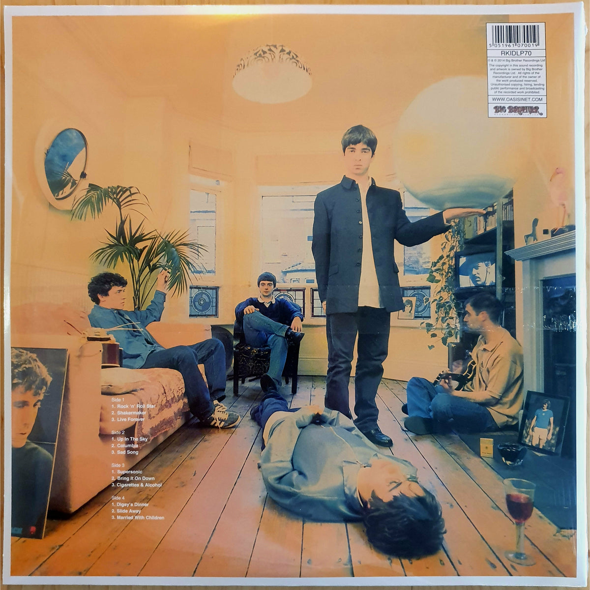 oasis LP definitely maybe