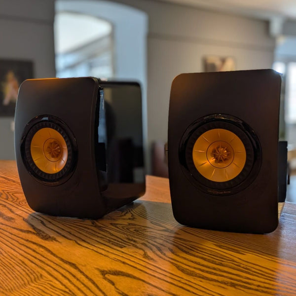 PRE-OWNED - KEF LS50 Bookshelf Loudspeakers