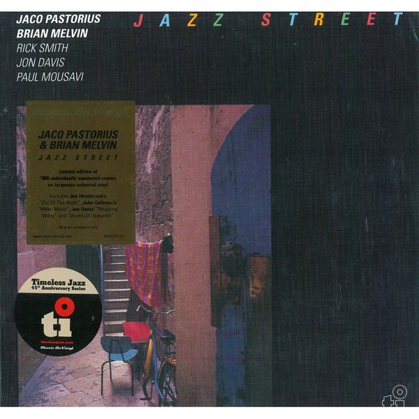 Jaco Pastorius & Brian Melvin - Jazz Street [Turquoise Vinyl LP]