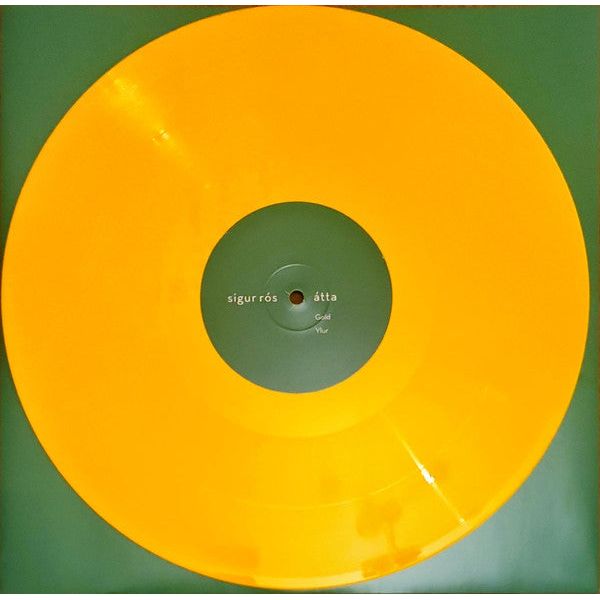 Sigur Ros - Atta＜限定盤/Yellow Vinyl＞ / 未使用 Sigur Rós – Átta – 2 x Vinyl (Yellow, LP, 45 RPM + 3 more