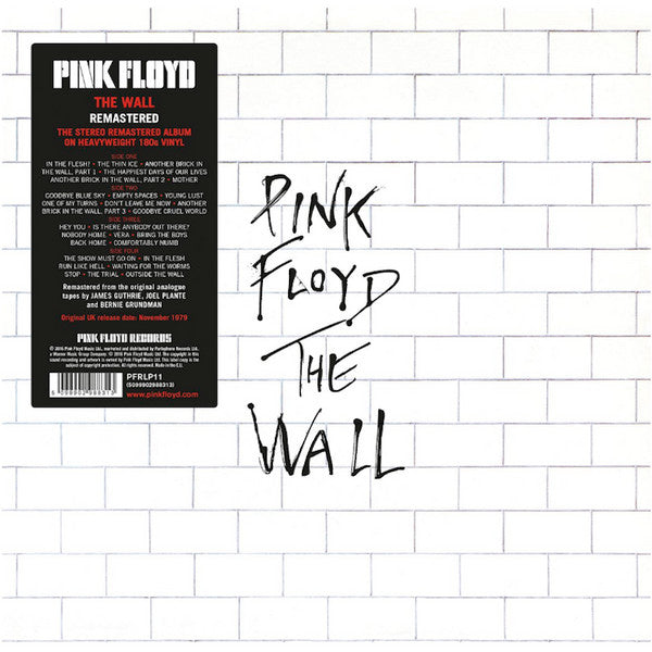 Pink Floyd The Wall UK(英 GB)盤 LP Stereo Pink Floyd The Wall UK (British) LP Stereo