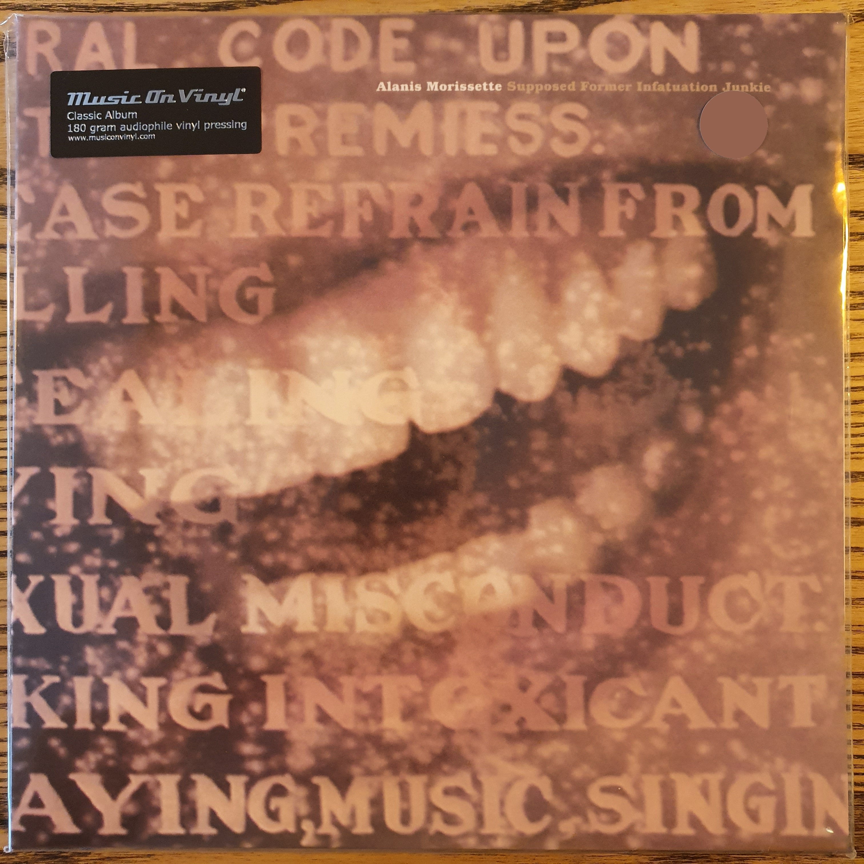 欧2discs LP Alanis Morissette Supposed Former Infatuation Junkie MOVLP1140 Music On Vinyl /00660 Alanis Morissette - Supposed Former Infatuation Junkie