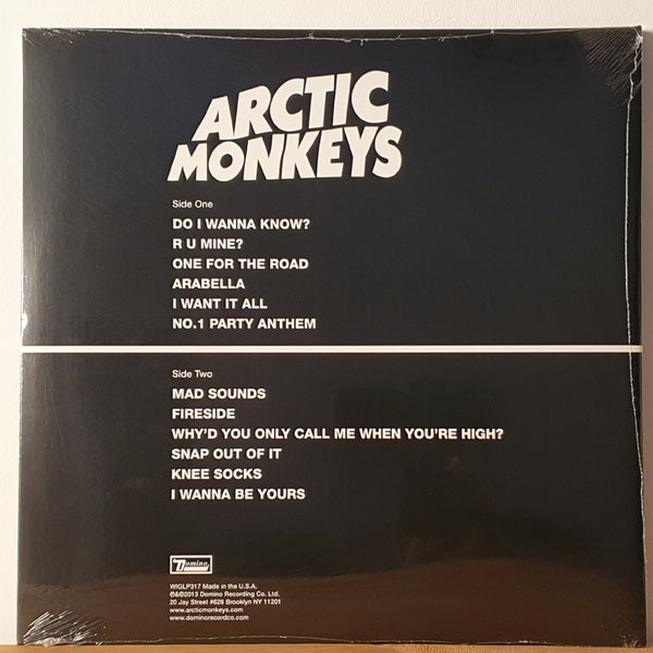 Arctic Monkeys - AM [Vinyl LP] – Loud & Clear Edinburgh
