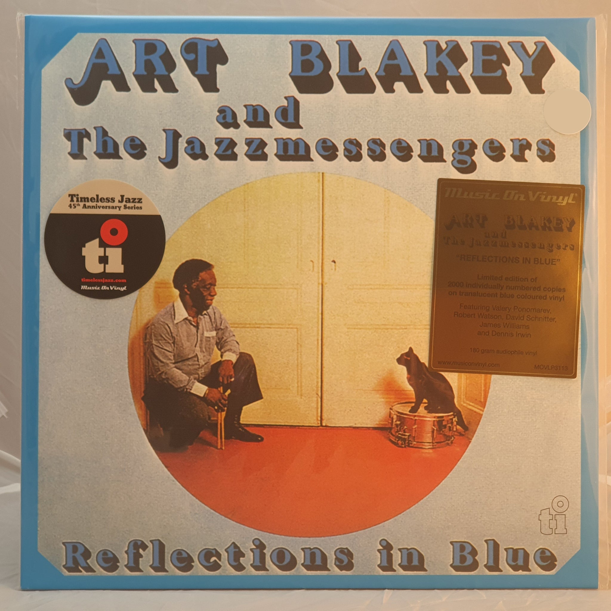 欧LP Art Blakey & The Jazz Messenge Reflections In Blue MOVLP3113 Timeless, Music On V 未開封 /00260 Art Blakey & The Jazz Messengers - Reflections In Blue
